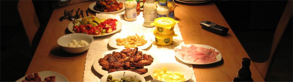 Fingerfood bei Nicole und Kai