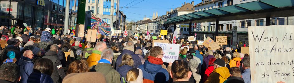 Anti-Faschisten-Demo