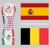 Spanien - Belgien