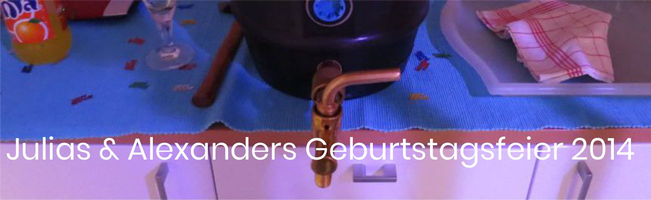 Julias und Alexanders Geburtstagsfeier 2014