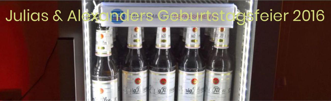 Julias und Alexanders Geburtstagsfeier 2016