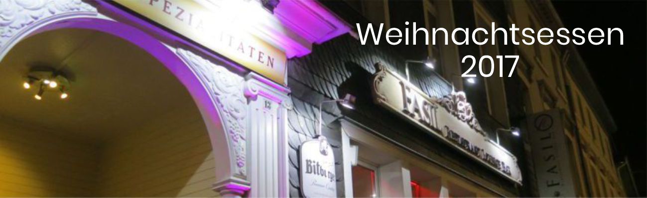 Weihnachtsessen 2017